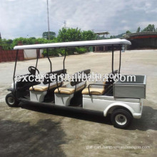 EXCAR 6 seater electric golf cart club golf cart price China buggy Car